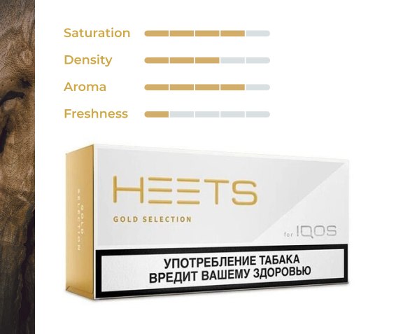 IQOS Heets Gold Selection Parliament